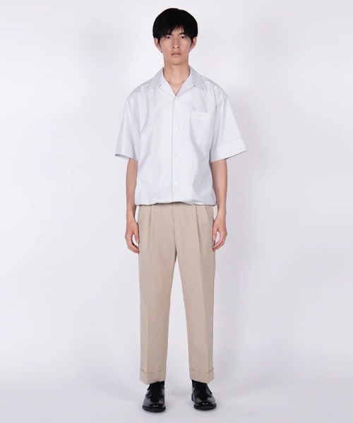 シャツ 「th products」Open Collar Shirt (MID) メンズの画像