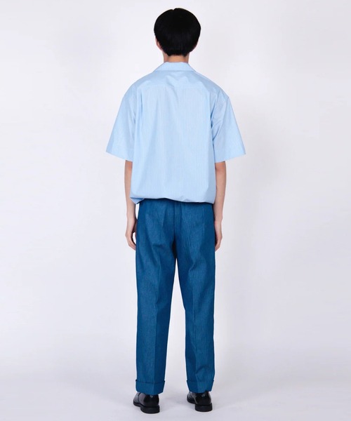 シャツ 「th products」Open Collar Shirt (MID) メンズの画像