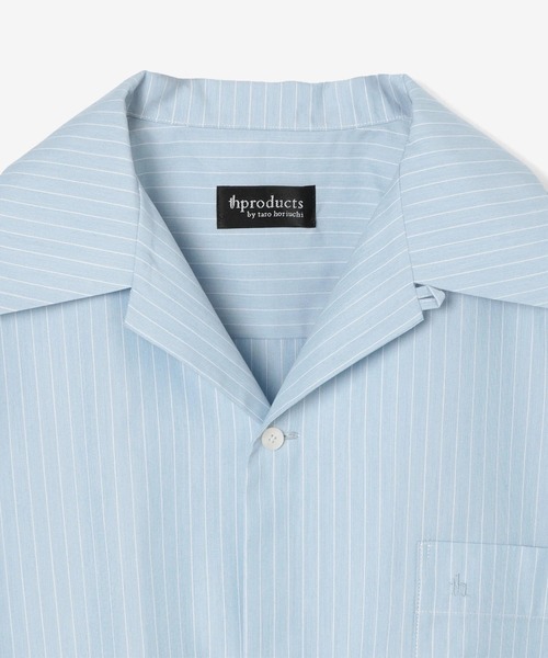 シャツ 「th products」Open Collar Shirt (MID) メンズの画像