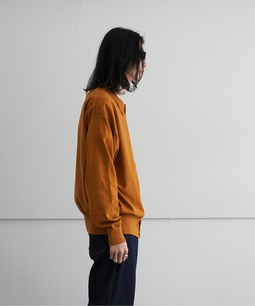 「crepuscule」 長袖シャツ 2 オフホワイト メンズ_画像6