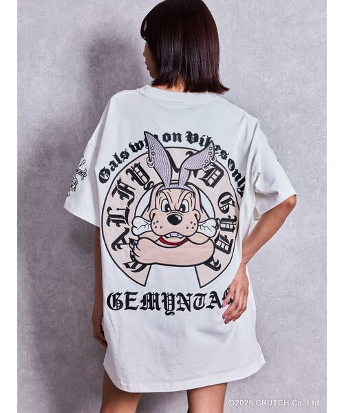 GALFY（ガルフィー） tシャツ GYDA×GALFY BACK LOGO BIG Tシャツ