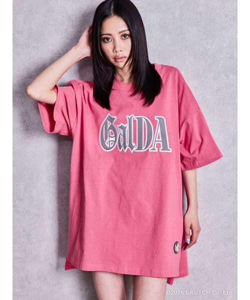 GALFY（ガルフィー） tシャツ GYDA×GALFY BACK LOGO BIG Tシャツ