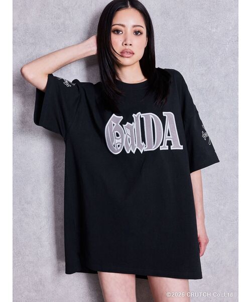 GALFY（ガルフィー） tシャツ GYDA×GALFY BACK LOGO BIG Tシャツ