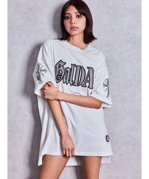 GALFY（ガルフィー） tシャツ GYDA×GALFY BACK LOGO BIG Tシャツ