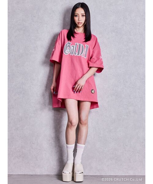 GALFY（ガルフィー） tシャツ GYDA×GALFY BACK LOGO BIG Tシャツ