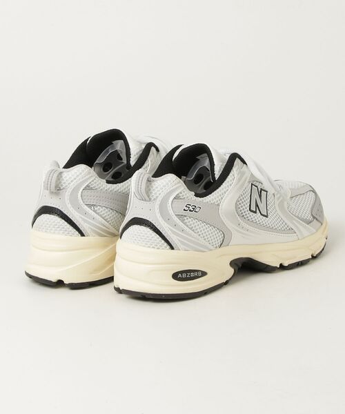 「New Balance」 ローカットスニーカー 24.5糎 白いこと メンズ