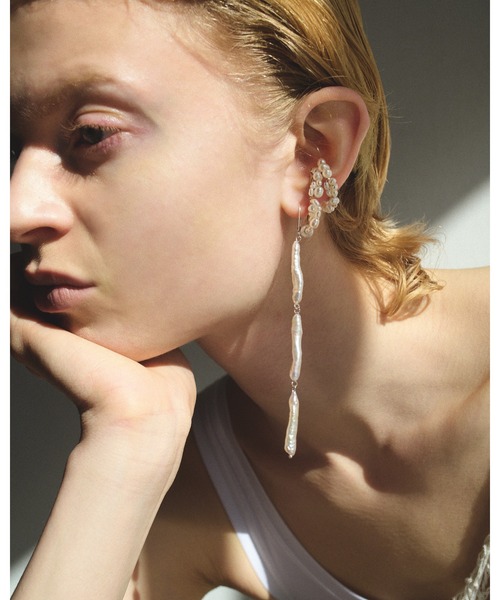 イヤーカフ 「les bonbon」uneven earcuff/アンイーヴン イヤーカフ レディースの画像