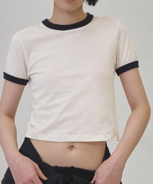 TODAYFUL tシャツ Compact Ringer Tee レディース : ZOZOTOWN Yahoo!店
