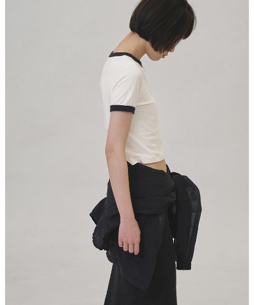 TODAYFUL トゥデイフル todayful tシャツ 半袖 Compact Ringer Tee
