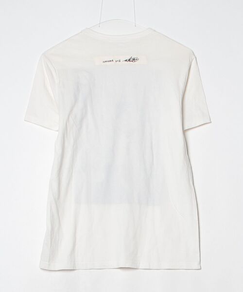 「RUMCHE」 半袖Tシャツ FREE ホワイト レディース_画像2