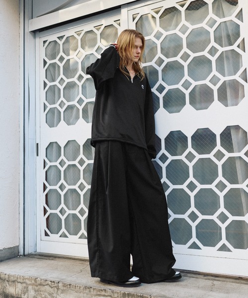 「ROCHEM」 長袖ポロシャツ X-SMALL ネイビー メンズ_画像9