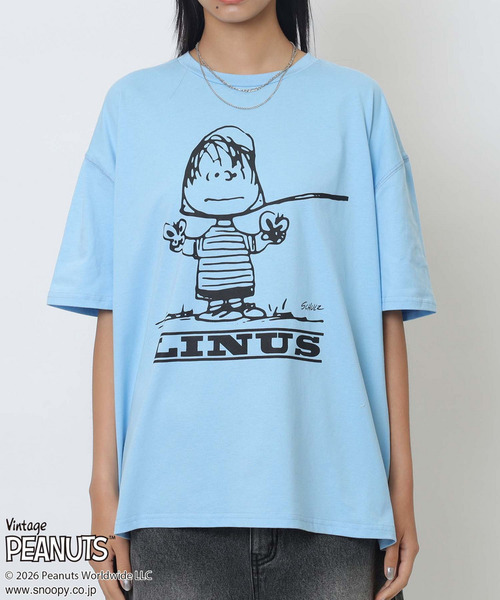 4GEEKs by SPIRALGIRL tシャツ 半袖 「PEANUTS/LINUS」ライナスT