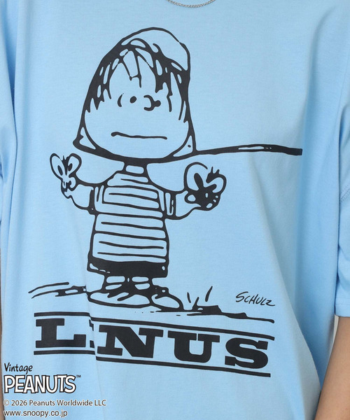 4GEEKs by SPIRALGIRL tシャツ 半袖 「PEANUTS/LINUS」ライナスT