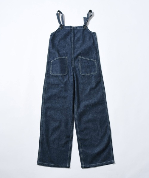 Attack by Johnbull インディゴオーバーオール Johnbull（ジョンブル） オーバーオール MEDIUM ダークインディゴ