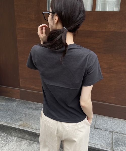 「UNE MANSION」 半袖Tシャツ FREE スカイブルー レディース_画像6