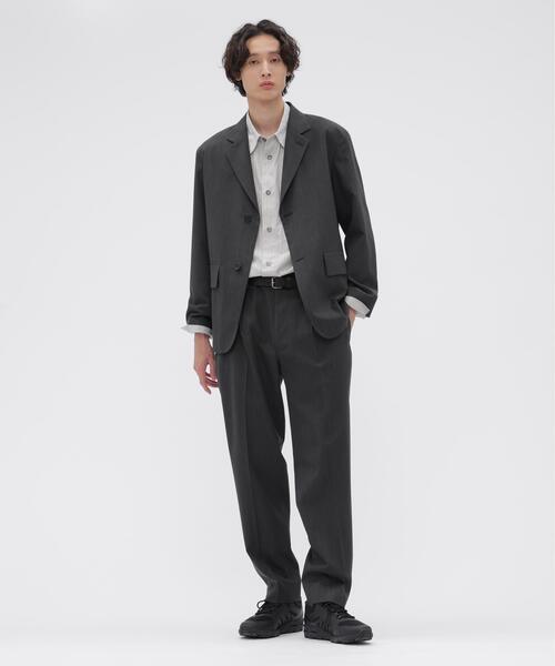 MARGARET HOWELL（マーガレットハウエル） シャツ COTTON SILK STRIPE