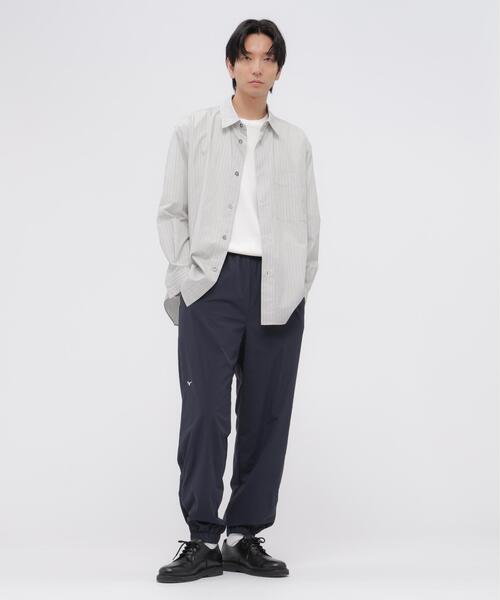 MARGARET HOWELL（マーガレットハウエル） シャツ COTTON SILK STRIPE