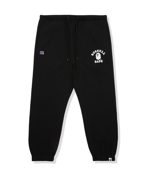 A BATHING APE（アベイシングエイプ） パンツ BAPE X RUSSELL COLLEGE