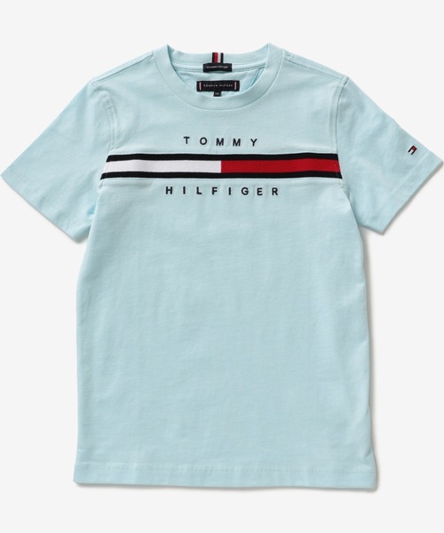 TOMMY HILFIGER tシャツ 「90~170cm展開」フラッグロゴTシャツ