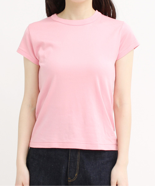 tシャツ 連シルフライスクルーネック半袖プルオーバー レディース CHILD WOMAN tシャツ 連シルフライスクルーネック半袖プル
