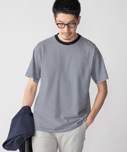 SHIPS tシャツ SHIPS: 抗菌・防臭 NANO-FINE（R） ハイゲージ
