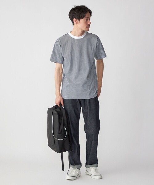 SHIPS tシャツ SHIPS: 抗菌・防臭 NANO-FINE（R） ハイゲージ