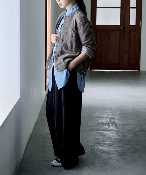 Fashion Letter（ファッションレター） デニムジャケット gジャン ノー 