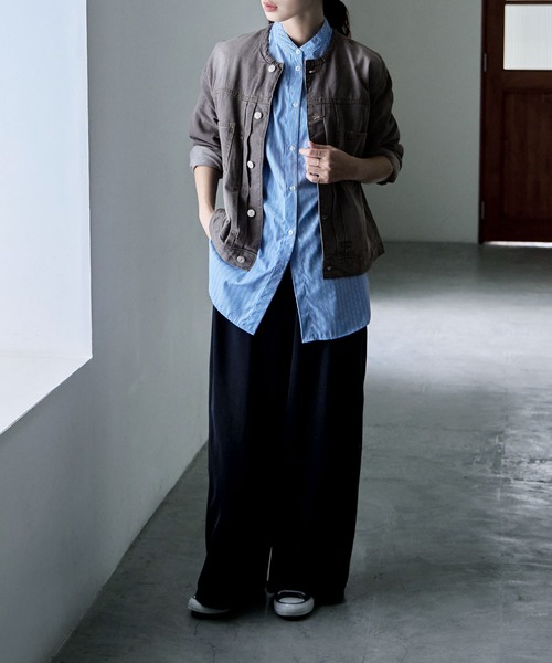 Fashion Letter（ファッションレター） デニムジャケット gジャン ノー