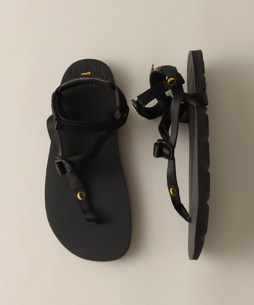状態良好　人気　LUNA SANDALS 黒 サンダル ストラップ付き LUNA SANDALS [ルナサンダル] MONO Winged Edition [MONO(W.E