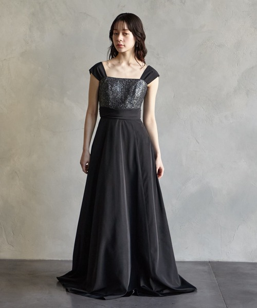 最低価格の AIMER 「WEB限定」演奏会用メロンチュール×タフタAライン ドレス スーツ・フォーマル・ドレス