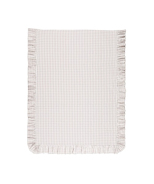 Francfranc（フランフラン） ベッド 寝具 フリルチェック 掛け布団