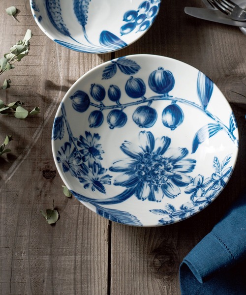 FUNALIVE（ファンアライブ） 食器 ボタニカル パスタ皿 ダリア