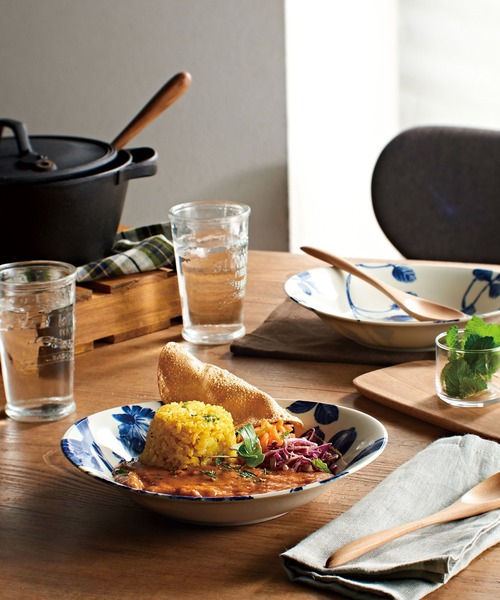 FUNALIVE（ファンアライブ） 食器 ボタニカル パスタ皿 ダリア