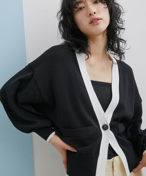 ADAM ET ROPE'（アダムエロペ） カーディガン 「WEB限定(一部店舗展開