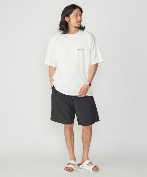 希少 DimMoire ワイドカーゴパンツ ハーフパンツ 白 ユニセックス M SHIPS.me ハーフパンツ ワイドパンツ パンツ 「ZOZO限定」SHIPS.me