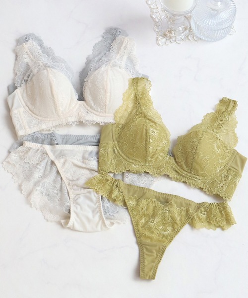 tu-hacci（ツーハッチ） ブラジャー ショーツセット 「バストが自然に