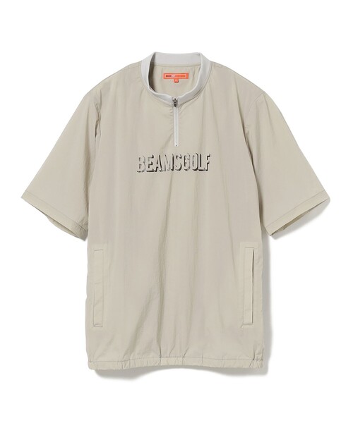 tシャツ Tシャツ BEAMS GOLF ORANGE LABEL / ストレッチナイロン ハーフジップ プルオーバー BEAMS GOLF ORANGE LABEL ストレッチナイロン ハーフジップ