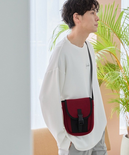 LAKOLE（ラコレ） ショルダーバッグ ネオプレンバックルミニショルダー