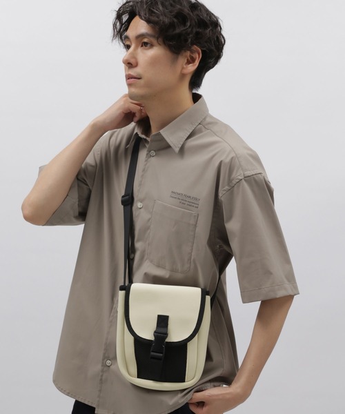 LAKOLE（ラコレ） ショルダーバッグ ネオプレンバックルミニショルダー