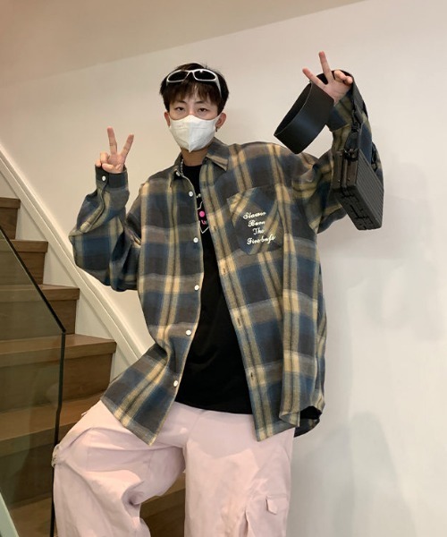 Supreme オンブレチェックシャツ Supreme - 22AW Supreme オンブレチェック ジップアップ