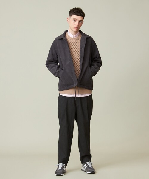 メンズ スタンドカラー コーデュロイ ブルゾン 韓国 ストリート URBAN RESEARCH Sonny Label ブルゾン アウター ランダム