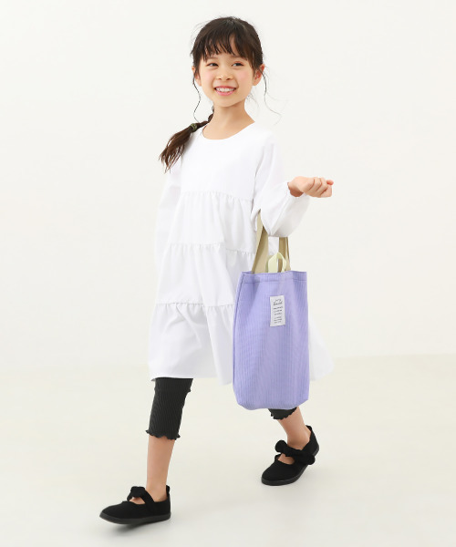 devirock（デビロック） レッスンバッグ 洗える ワッフル 配色持ち