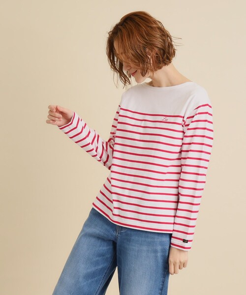 tシャツ Tシャツ レディース 「Ｌｅｅ×ｇｒｏｖｅ別注」ＢＡＳＱＵＥ　ＳＨＩＲＴ｜zozo｜04