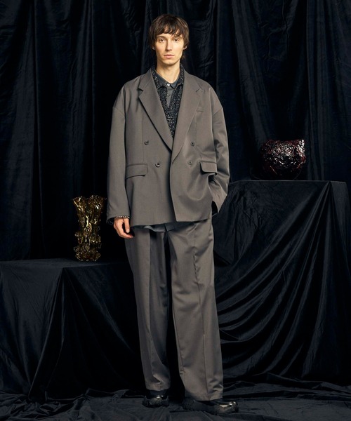 メゾンスペシャル　スプライムオーバーダブルテーラードジャケット　セットアップ MAISON SPECIAL ジャケット テーラードジャケット 「UNISEX