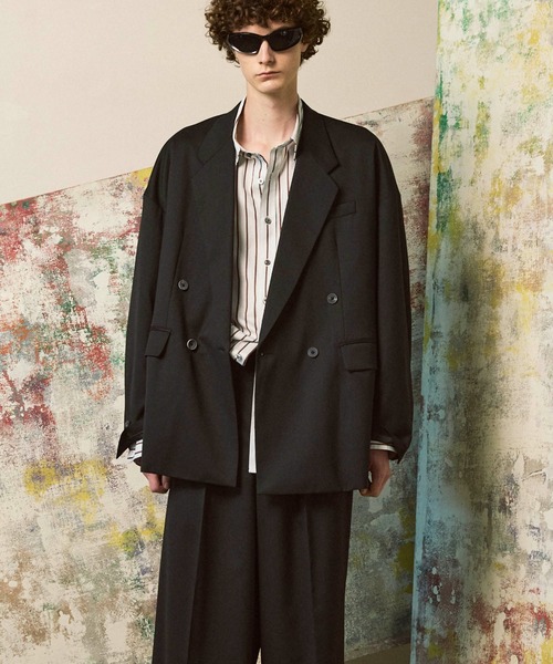 ジャケット・アウター MAISON SPECIAL Double Coat MAISON SPECIAL ジャケット テーラードジャケット 「UNISEX