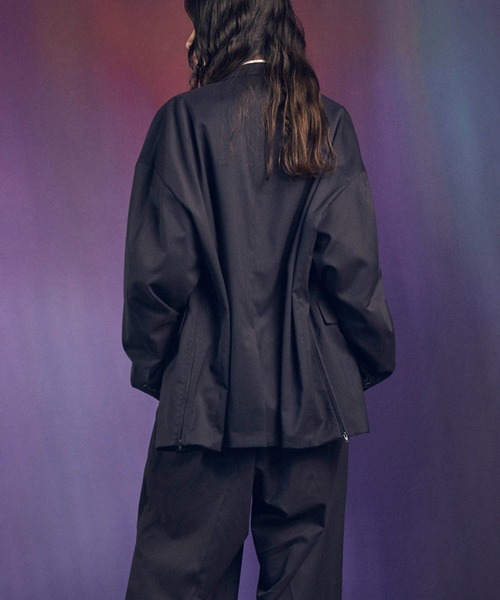 ジャケット・アウター SOFT WOOL TAILOR COAT SOFT WOOL TAILOR COAT eaphi gray