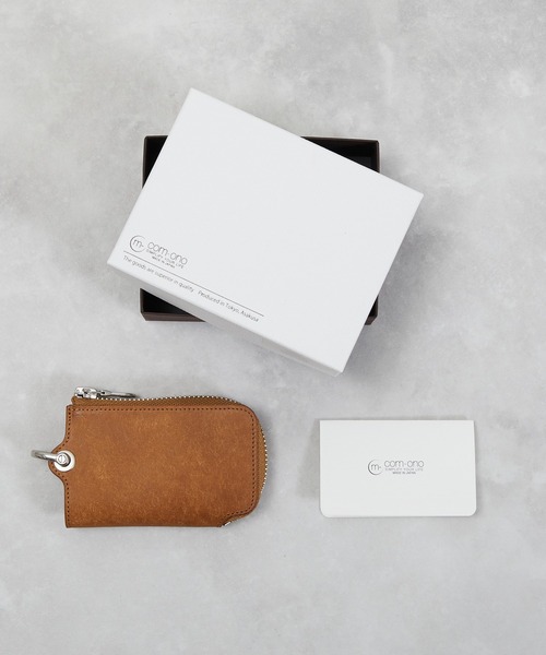 com-ono 財布 コモノ/ プエブロレザー L字ファスナー キーケース ミニ