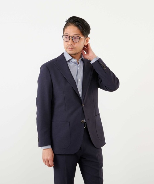 【美品】メンズメルローズ×PONTETORTO テーラードジャケット Lサイズ MEN'S MELROSE ジャケット テーラードジャケット リランチェ