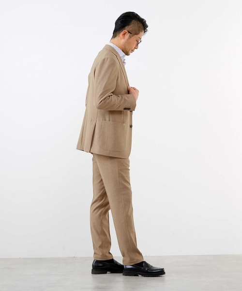 MEN'S MELROSE リランチェブッチャーストレッチセットアップジャケット リランチェブッチャーストレッチセットアップジャケット｜MEN'S