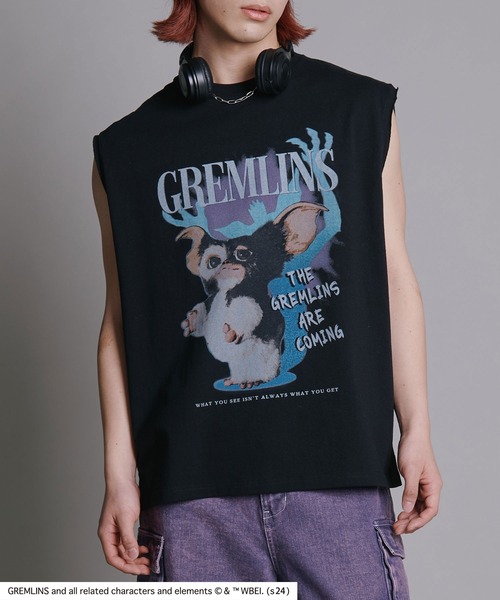 GREMLINS グレムリン◇ギズモ Tシャツ L キャラクター 黒　ブラック グレムリンズ ブラック 黒 │ヴィテージ古着屋Feeet 通販 名古屋 大須